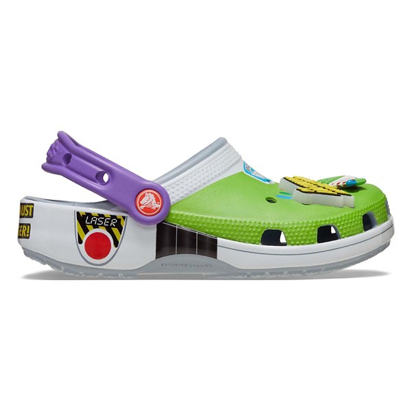Kids' Crocs Toy Story Buzz Lightyear Casual Clogs Regular 5 Blue Grey