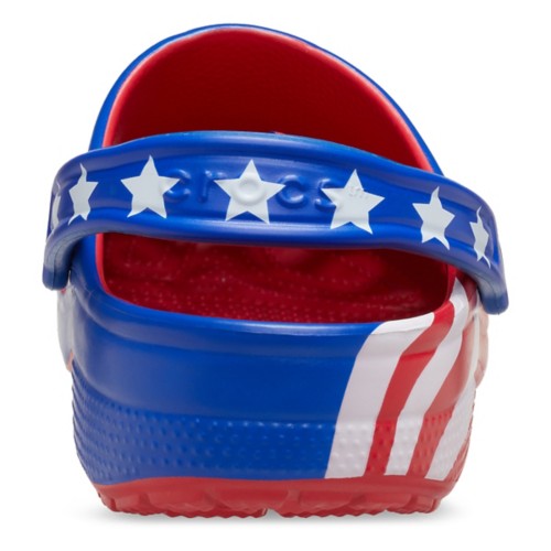 Adult Crocs USA Flag Clogs - Primary Image