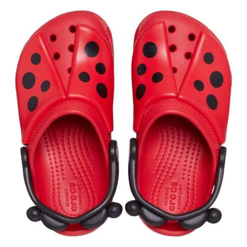 Toddler marca crocs Classic I Am Ladybug Clogs