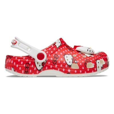 Little Kids' Crocs Hello Kitty Clogs - Red