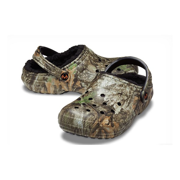 CROCS Men's  Lined Classic Outdoor Clogs Regular