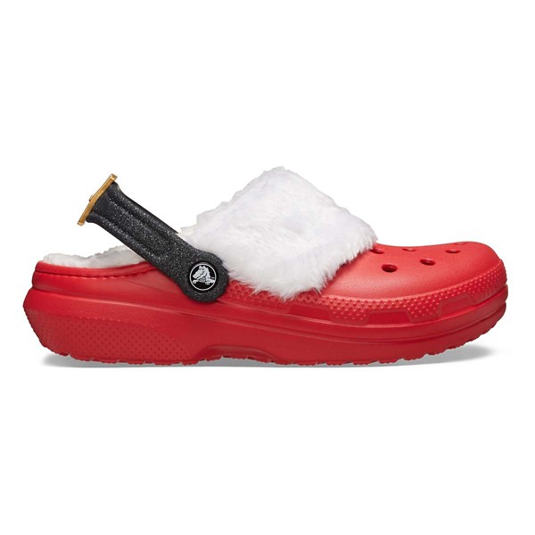 Men's Crocs Classic Lined Santa Casual Clogs Regular M10/W12 Red