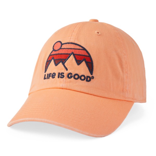 Women's Life is Good Retro Mountains Chill Adjustable Hat product image