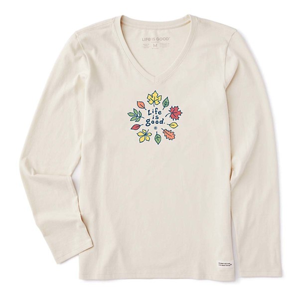 Women's Life Is Good Leaves Long Sleeve T-Shirt product image