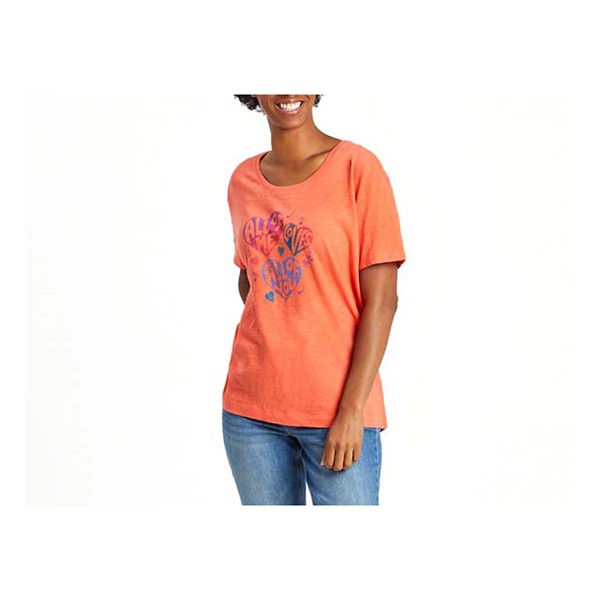Women's Life Is Good All Of Me T-Shirt product image
