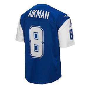 Dallas Cowboys Womens Troy Aikman #8 Nike White Game Replica Jersey