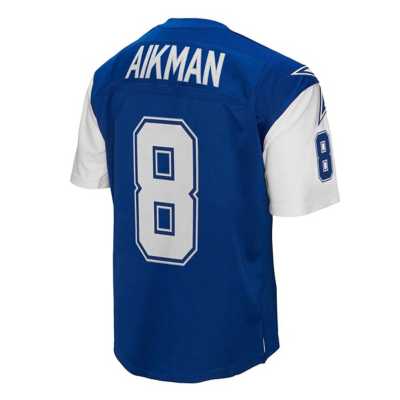 Mitchell & Ness Youth Mitchell & Ness Troy Aikman White Dallas