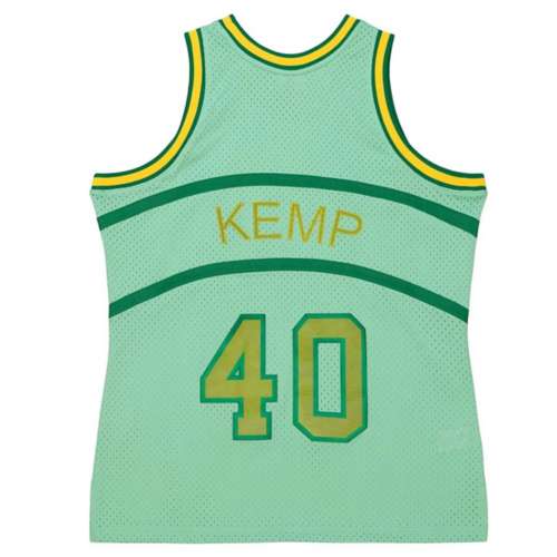 Mitchell & Ness Seattle SuperSonics Shawn Kemp #40 NBA Jersey Green