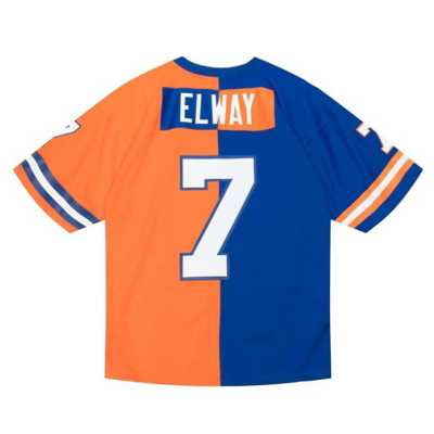 John Elway Denver Broncos Mitchell & Ness 1994 Retired Player Name & Number  T-Shirt - Orange