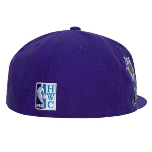 Mitchell and Ness Utah Jazz Hardwood Classic Fitted Hat