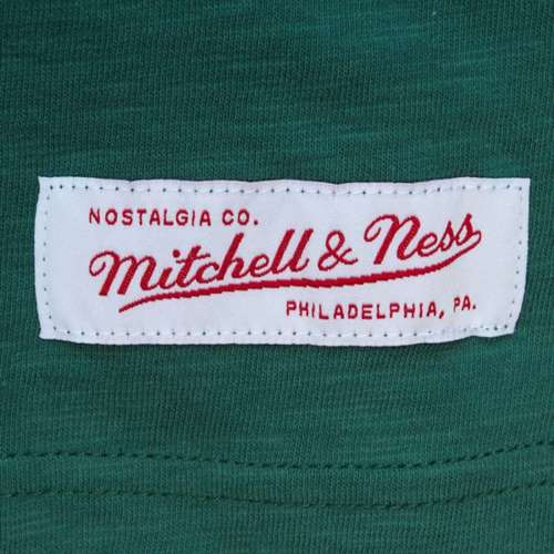 Mitchell & Ness Minnesota Wild Satin Green Jacket, Men's, Medium