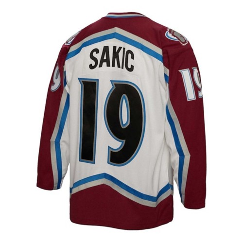 Mitchell and Ness Colorado Avalanche Joe Sakic 19 2000 Jersey