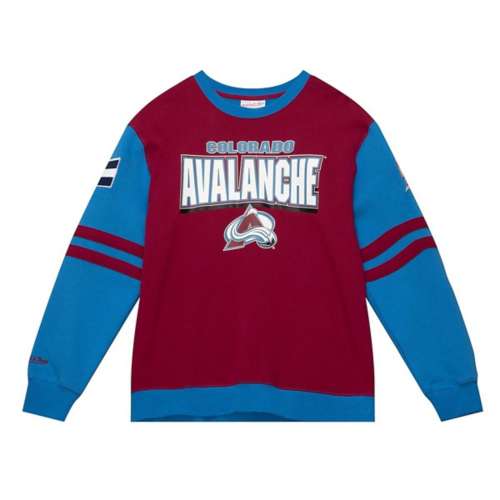Mitchell and Ness Colorado Avalanche All Over Crewneck