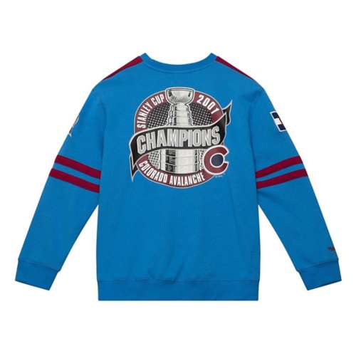 Mitchell and Ness Colorado Avalanche All Over Crewneck