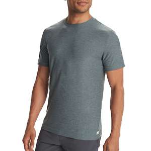 Vuori Cypress Crew Neck T-Shirt, Charcoal, Large
