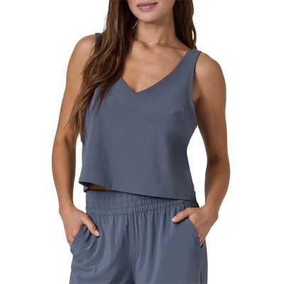 新品 soorploom sleeveless tee Farro 4y THE FARRAH HALTER TIE TOP in BLACK ORGANIC GAUZE – Lisa