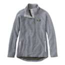 Women's L.L.Bean Tumbled Sherpa 1/4 Snap print Pullover