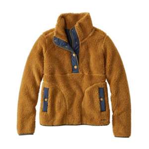 Wyoming Cowboys Women's Sherpa Hood - Brown