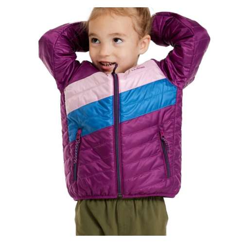 Toddler L.L.Bean PrimaLoft Colorblock Hooded Mid Puffer Jacket