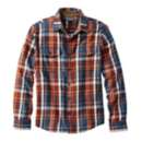 Men's L.L.Bean Signature Heritage Textured Flannel Long Sleeve Button Up Shirt