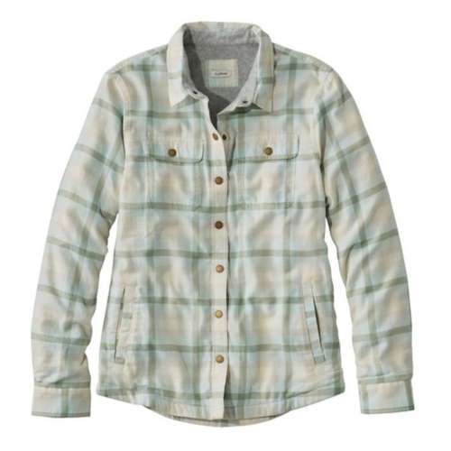 Ll bean hot sale shirt jacket