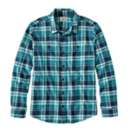 Men's L.L.Bean Wicked Soft Flannel Long Sleeve Button Up styling shirt