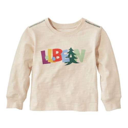 Toddler Girls' L.L.Bean Graphic II Glow-in-the-Dark Long Sleeve T-Shirt