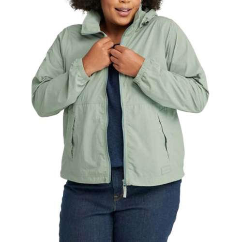 Women's L.L.Bean Plus Size Light and Airy Rain Jacket