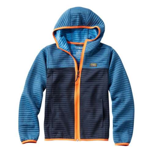 Kids' L.L.Bean Airlight Hooded Fleece Jacket