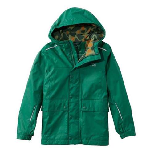 Kids' L.L.Bean Puddle Stomper Rain zwart jacket