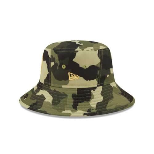 San Diego Padres New Era 2022 Armed Forces Day Bucket Hat - Camo