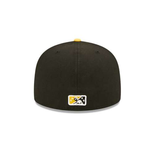 New Era Salt Lake Bees On Field Road 59Fifty Fitted Hat