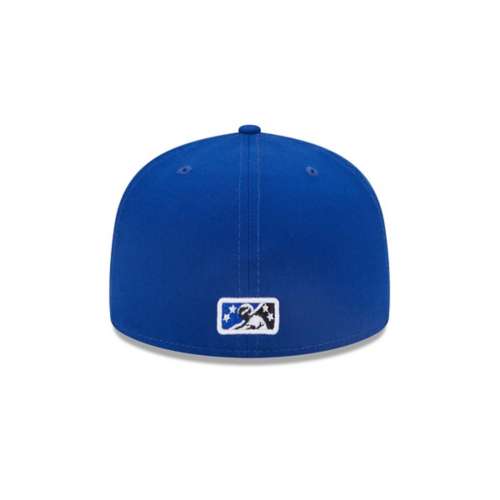 Shown is a hat, New Era Omaha Storm Chasers Home On Field 59Fifty Hat