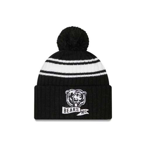 Chicago Bears New Era NFL Sideline Knit Hat Beanie Navy Orange Blue