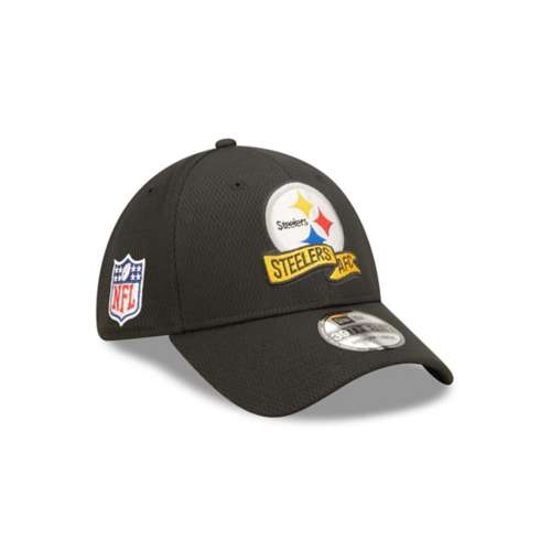 New Era Pittsburgh Steelers 2022 Sideline Coaches 39Thirty Stretch Fit Hat