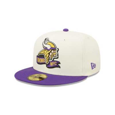 Minnesota Vikings New Era Omaha 59FIFTY Fitted Hat - Purple