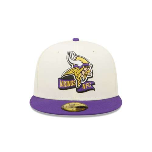 Minnesota Vikings New Era Omaha 59FIFTY Fitted Hat - Purple