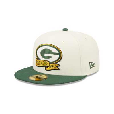 Green Bay Packers New Era 2022 Sideline 59FIFTY Historic Fitted Hat - Green