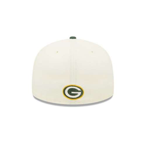 Men's Green Bay Packers New Era Cream/Green 2023 Sideline Historic 59FIFTY  Fitted Hat in 2023