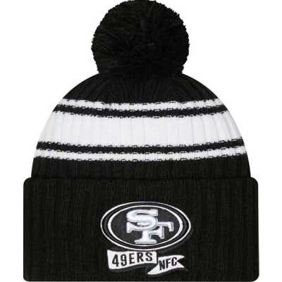 San Francisco 49ers New Era 2022 Official Sideline Cold Weather Sports Knit