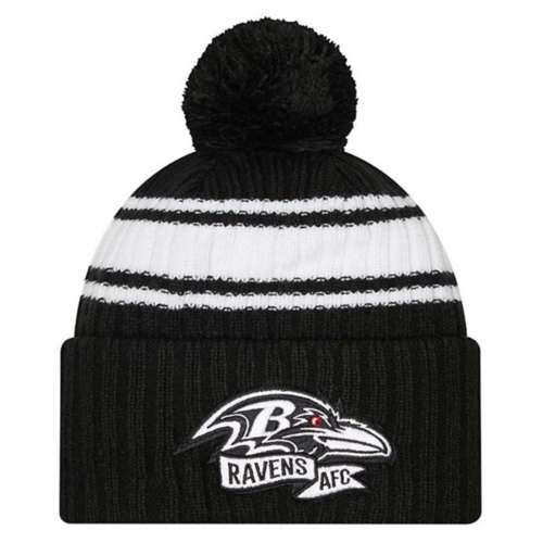 New Era Men's Baltimore Ravens 2023 Sideline Black Sport Knit