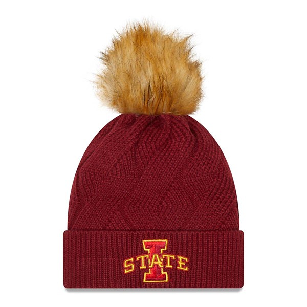 New Era Women's Iowa State Cyclones Snowy Knit Beanie product image