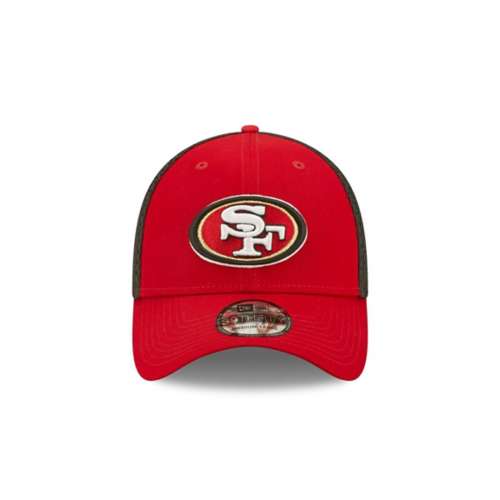 Men's New Era Gold/Scarlet San Francisco 49ers Big & Tall League