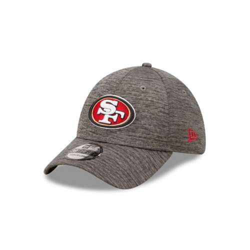 San Francisco 49ers New Era Stripe 39THIRTY Flex Hat - Scarlet