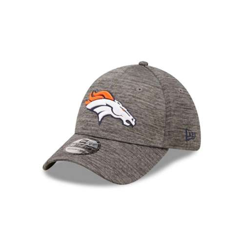 Men's New Era White Denver Broncos Throwback Logo Iced II 39THIRTY