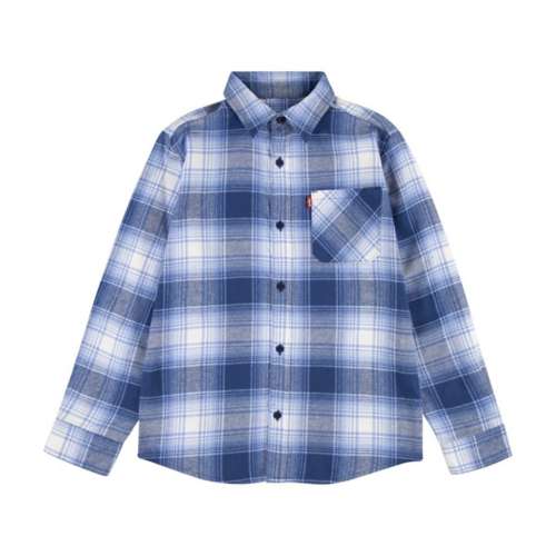 St. Louis Blues Flannel Button-Up Shirt - Blue