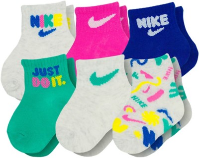 Baby Nike Primary Play 6 Pack Ankle Socks