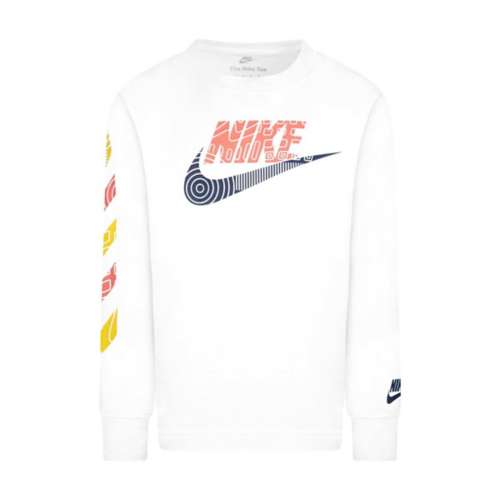 Nike Little Boys 2T-7 Long Sleeve FuturaHazard Tread T-Shirt - 6