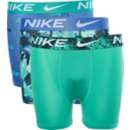 Boys' Nike Essential Micro Printed 3 Pack Boxer Briefs