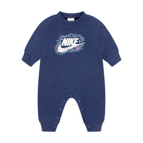 Newborn & Infant Nike White Atlanta Braves Official Jersey Romper